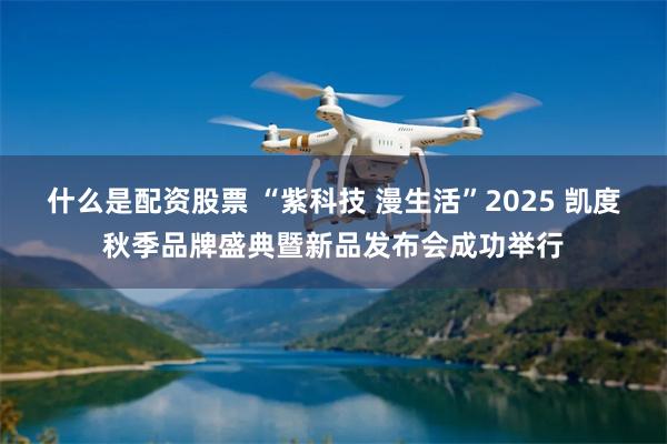 什么是配资股票 “紫科技 漫生活”2025 凯度秋季品牌盛典暨新品发布会成功举行