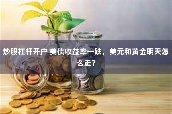 炒股杠杆开户 美债收益率一跌,美元和黄金明天怎么走?