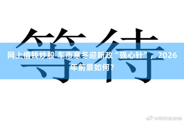 网上借钱炒股 车市寒冬迎新政“强心针”，2026年前景如何？